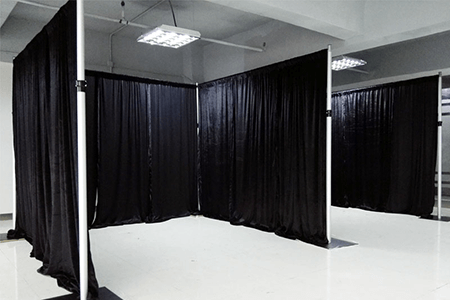 Curtain Kiosk