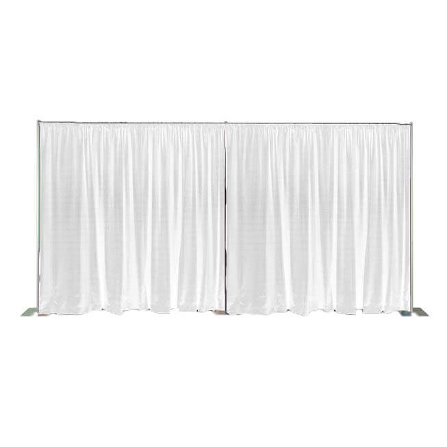 Curtain Velour White