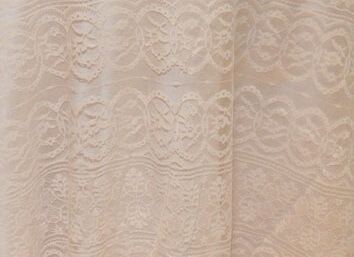 Sur-Nappe Dentelle Ivoire