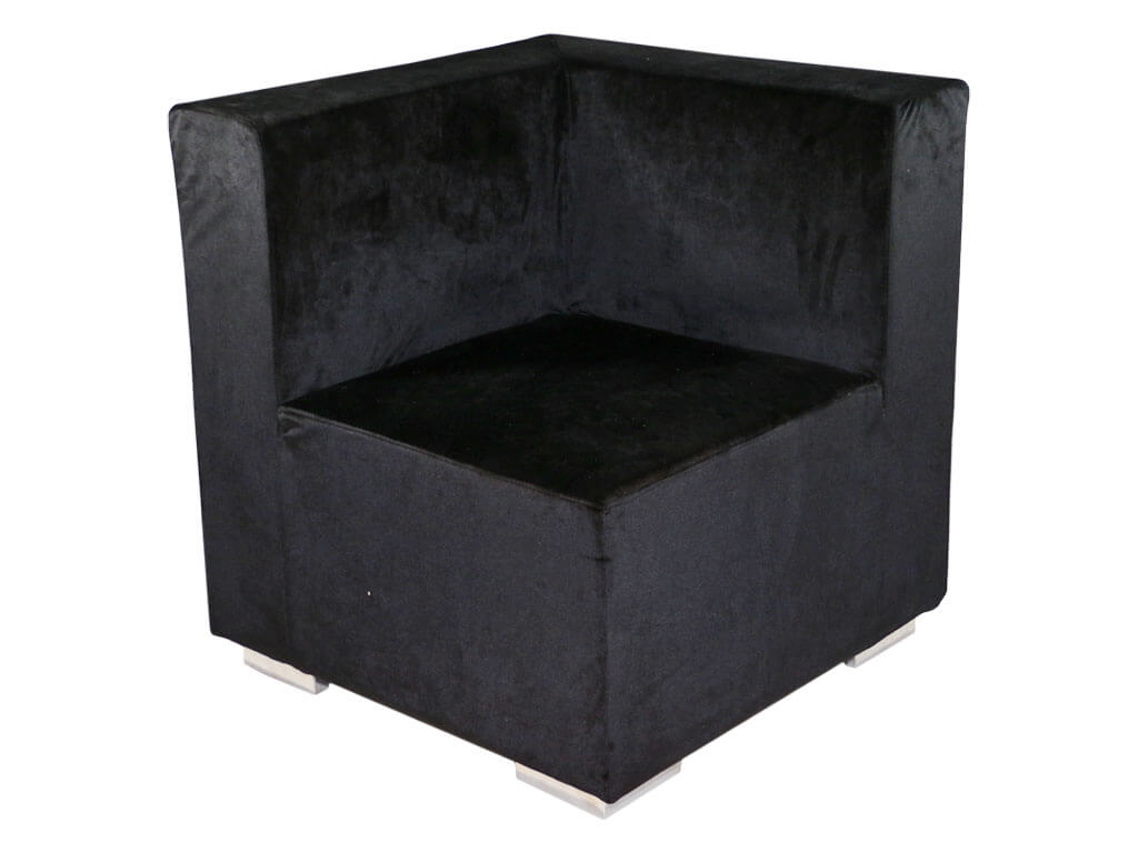 Black Modular Sofa