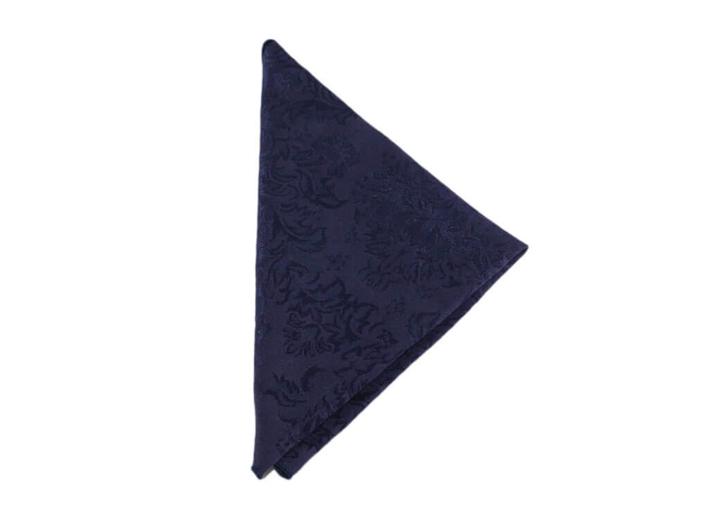 Navy Blue Damask Napkin