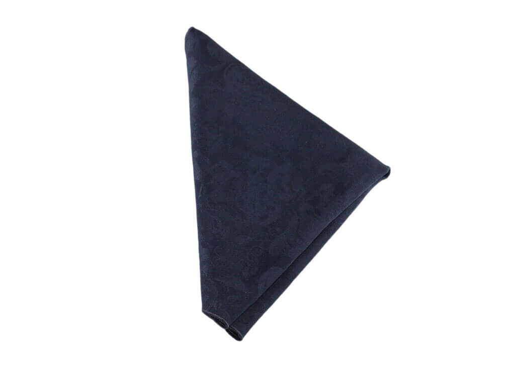Navy Blue Floral Napkin