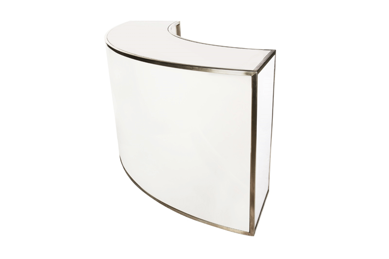 Quarter Moon Plexi Bar 6'