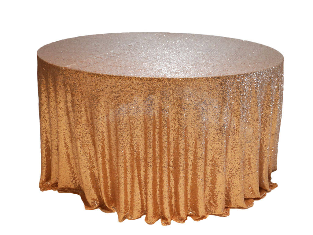 Nappe Paillette Rose Gold 