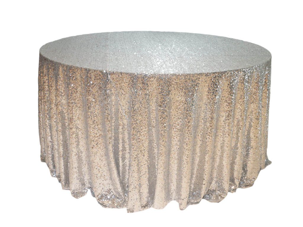 Nappe Paillette Argent