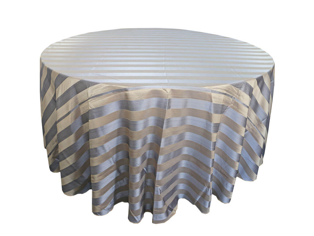 Nappe Argent et Or Rayee