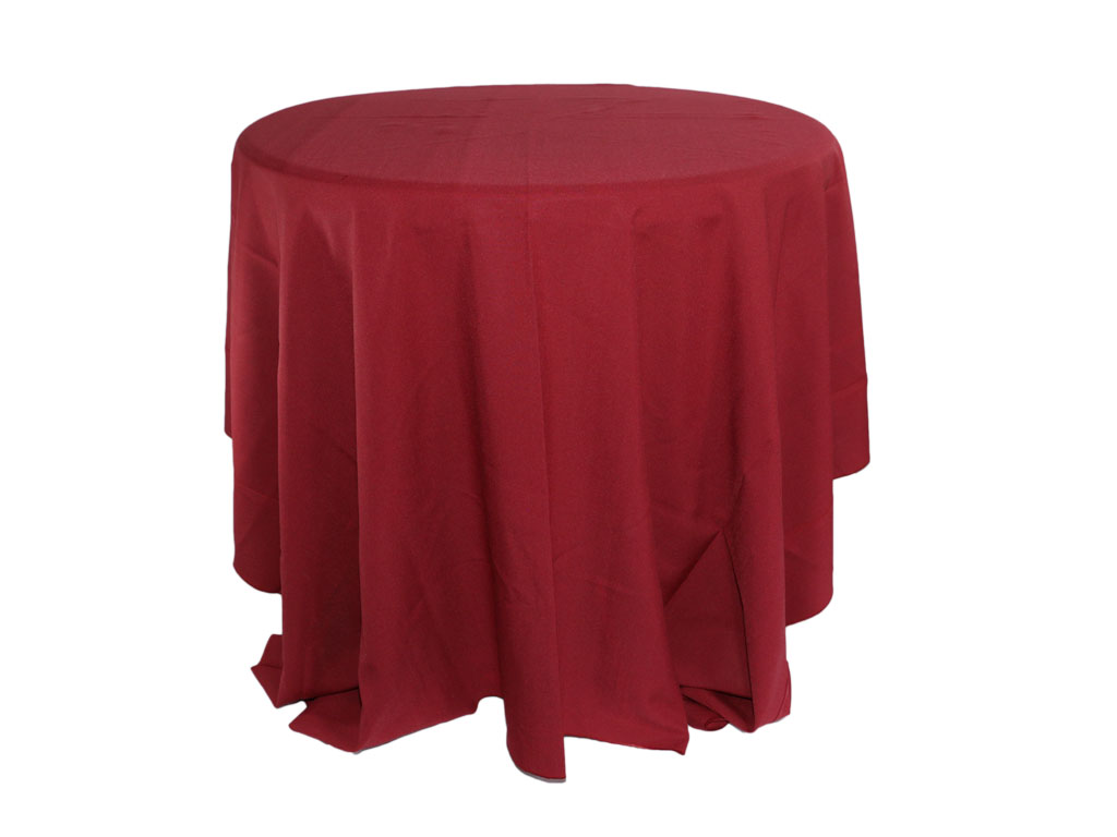 Burgundy Tablecloth
