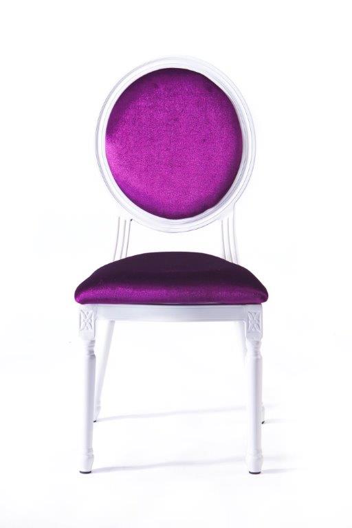 Chaise Louis Violet