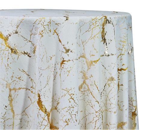 Marble Gold Tablecloth
