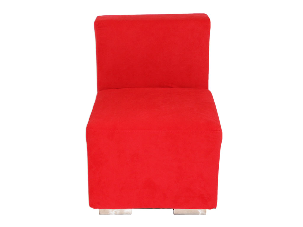 Red Modular Sofa