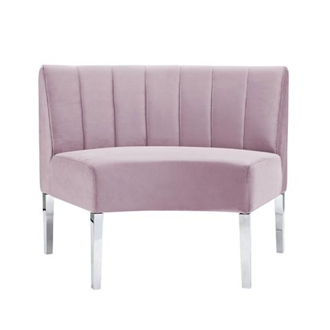 Half Moon Pink Sofa
