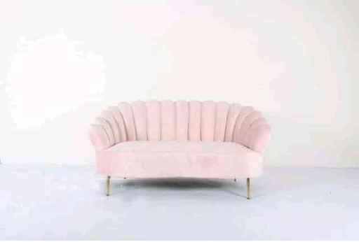Bijou Pink Loveseat