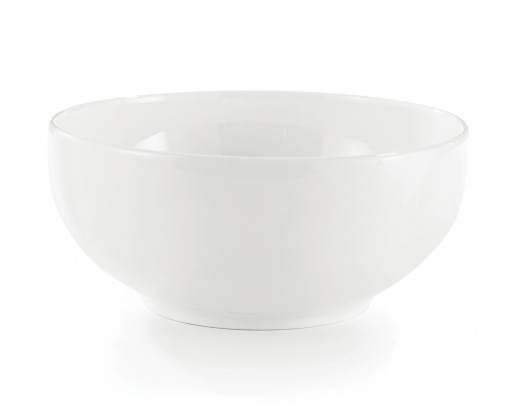 White Ceramic Serving Bowl 