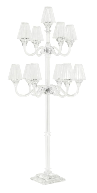 11 Arm Lampshade-Transparant