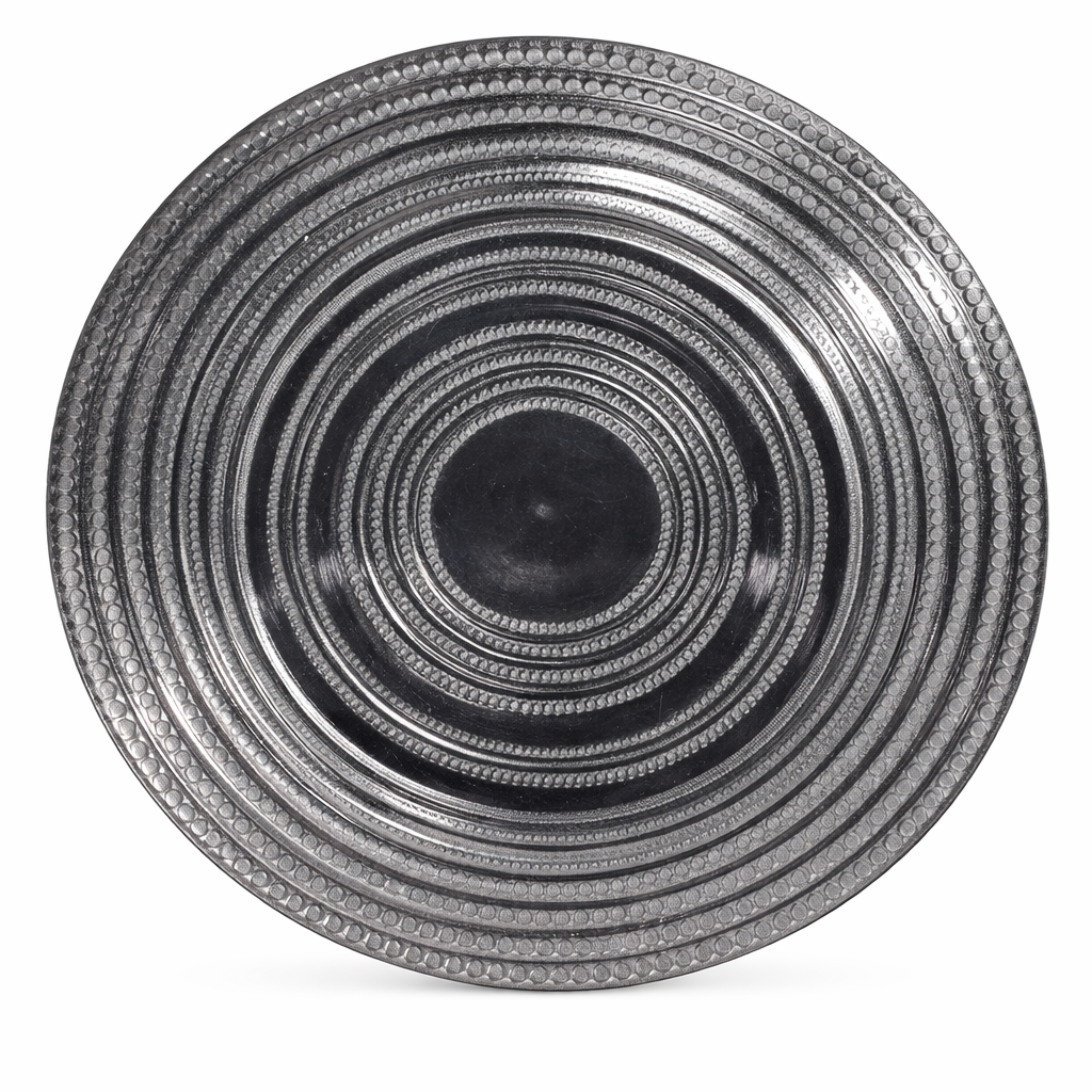 Sous-Assiettes Mirroir Argent