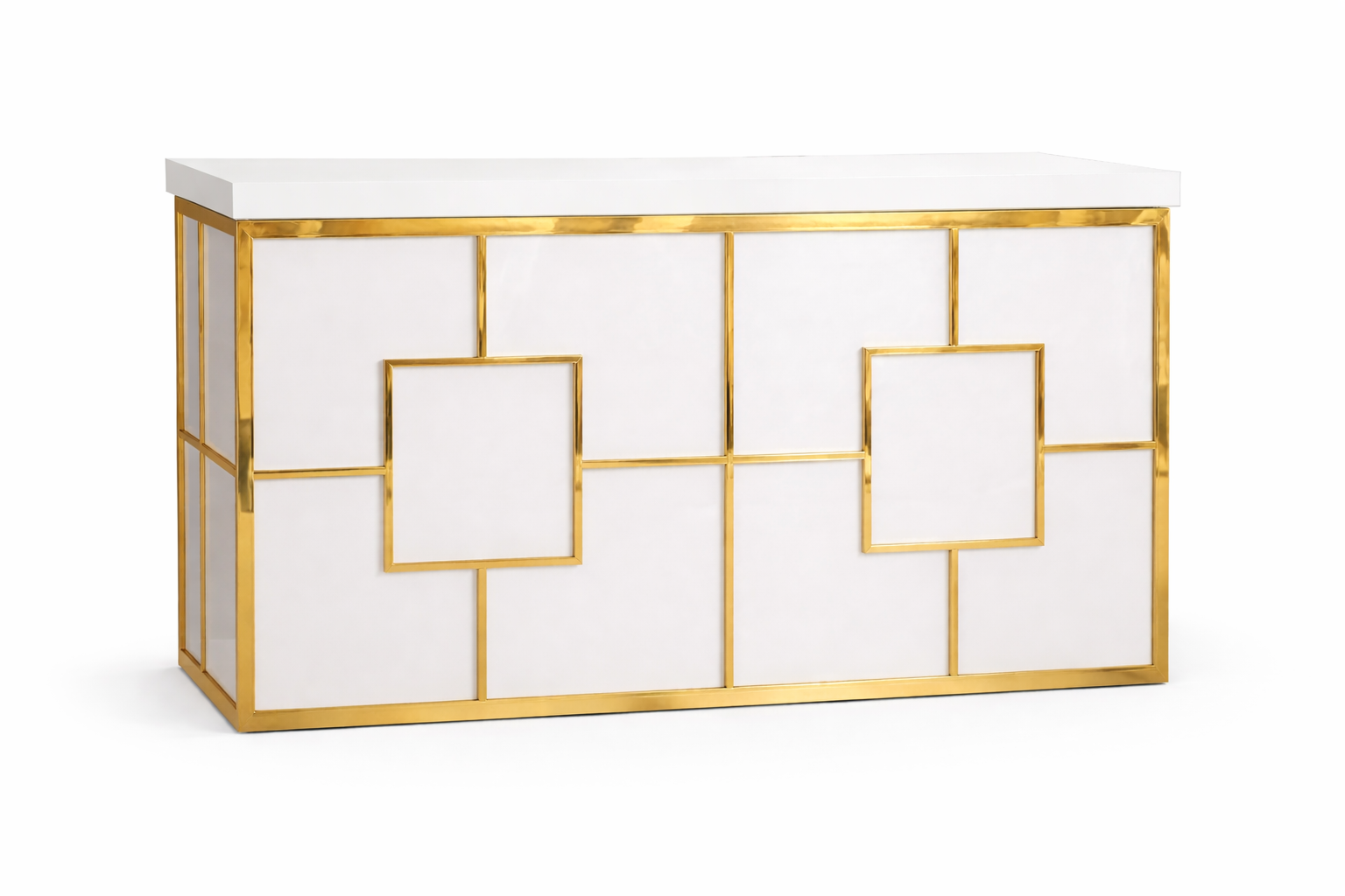 Gold Cartier Bar 6'-black top