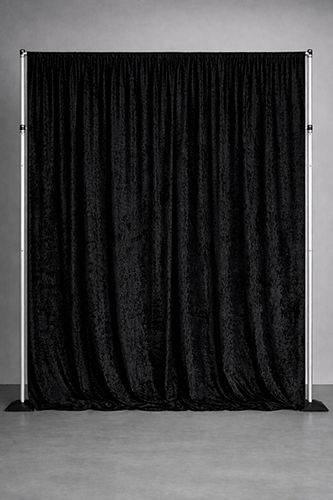 Curtain Black Velour