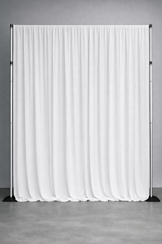 Curtain White Spandex