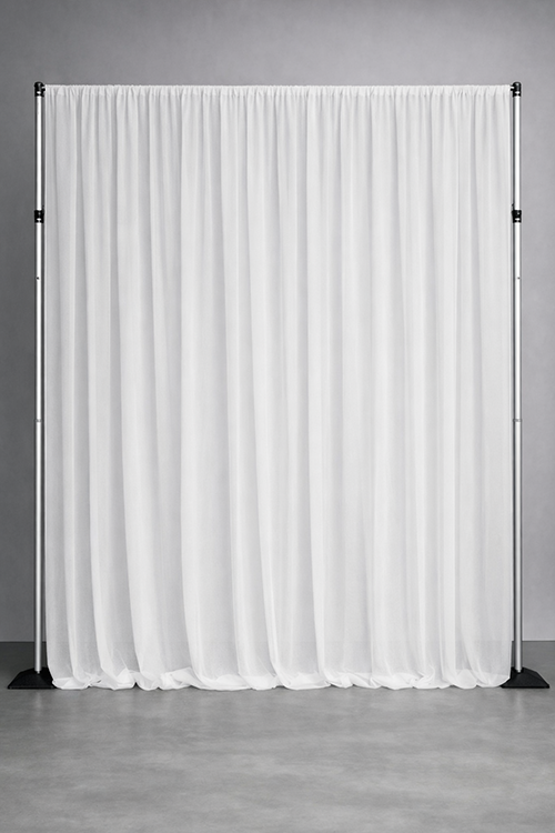 Curtain White Sheer
