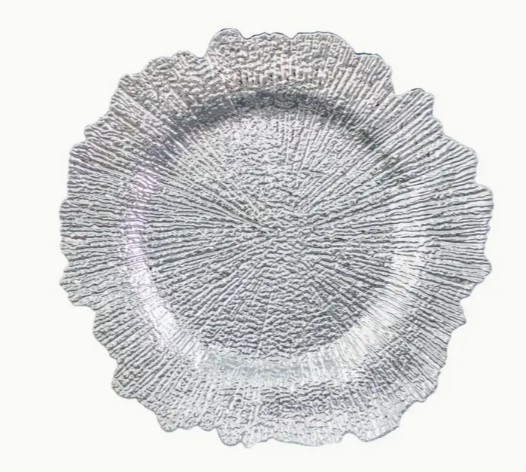 Silver Medallion Charger