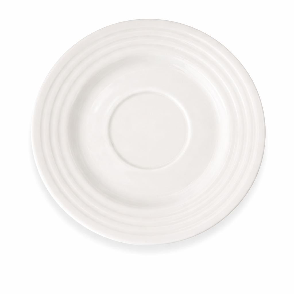 Empire White Coffee Saucer